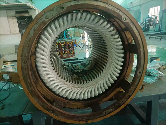 淺析關(guān)于泰富西瑪高壓電機的電暈損傷。